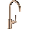 Image de hansgrohe AXOR Montreux DN 15 Mitigeur monocommande de cuisine AXOR Montreux DN 15 260 avec bec orientable, 16580300, Couleur: Polished Red Gold