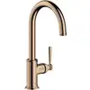 Image de hansgrohe Axor Montreux Mitigeur évier 260 avec bec pivotant, or rouge poli