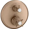 Image de hansgrohe AXOR Thermostat Montreux encastré avec robinet d'arrêt,1 consommateur, 16800310, Couleur: Brushed Red Gold