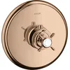 Image de hansgrohe AXOR Montreux Thermostat Montreux Highflow 59 l/min encastré, 16815300, Couleur: Polished Red Gold