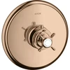 Image de hansgrohe Ensemble complet Axor Montreux HF UP-THM, avec poignée croix, or rouge poli