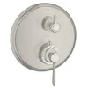 Image de hansgrohe AXOR Montreux thermostat hansgrohe AXOR Montreux encastré, robinet d'arrêt et inverseur, béquille, 2 consommateurs, 16821800, Couleur: acier inox Optic