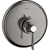 Image de hansgrohe AXOR Montreux Thermostat Montreux 43 l/min encastré, poignée à levier, 16823330, Couleur: Polished Black Chrome
