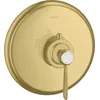 Image de hansgrohe AXOR Montreux Thermostat Montreux Highflow 59 l/min encastré, poignée à levier, 16824950, Couleur: Brushed Brass