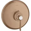Image de hansgrohe AXOR Montreux Thermostat Montreux Highflow 59 l/min encastré, poignée à levier, 16824310, Couleur: Brushed Red Gold