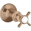Image de hansgrohe AXOR Montreux robinet d'arrêt encastré Montreux, 16871310, Couleur: Brushed Red Gold