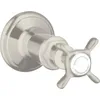 Image de hansgrohe AXOR Montreux robinet d'arrêt encastré Montreux, 16871800, Couleur: acier inox Optic