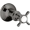Image de hansgrohe AXOR Montreux robinet d'arrêt encastré Montreux, 16871330, Couleur: Polished Black Chrome