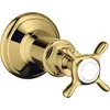 Image de hansgrohe AXOR Montreux robinet d'arrêt encastré Montreux, 16871990, Couleur: Polished Gold Optic