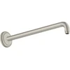 Image de hansgrohe Bras orientable 389 mm, 90° Wi, montage mural, aspect inox