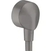 Image de hansgrohe Raccord de tuyau Fixfit E sans clapet anti-retour, chrome noir brossé