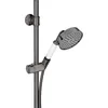 Image de hansgrohe AXOR Ensemble de douche Montreux 0,90 m, douchette à main 100 1 jet Classic, 27982330, Couleur: Polished Black Chrome