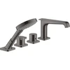 Image de hansgrohe Ensemble prêt Axor Citterio E 4-touches, mitigeur thermostatique, brossé bleu vc