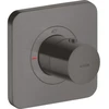 Image de hansgrohe Kit complet Axor Citterio E UP-THM 120x120mm, chrome noir brossé