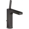 Image de hansgrohe AXOR Citterio mitigeur monocommande de lavabo 160, vidage escamotable, projection 141mm, 39031340, Couleur: Brushed Black Chrome