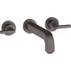 Image de hansgrohe Axor Citterio Set de montage complet Robinet lavabo encastré 3 trous, levier, brossé bleu vc