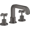 Image de hansgrohe Kit de montage Axor Citterio mitigeur 3 trous, avec poignée croix, brossé bleu vc