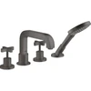 Image de hansgrohe Kit de montage Axor Citterio 4-L-BW-Rand-Arm, céramique, brossé bleu vc