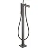 Image de hansgrohe AXOR Citterio Mitigeur monocommande de baignoire au sol AXOR Citterio, 39451340, Couleur: Brushed Black Chrome