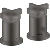 Image de hansgrohe Kit de montage Axor Citterio 2L mitigeur lavabo, m TH, chrome brossé, bleu