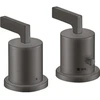 Image de hansgrohe Set de montage Axor Citterio 2-L-W-Ran-Arm, c TH, HG, brossé bleu vc