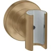 Image de hansgrohe Support de douche Axor Citterio fixe, rond, bronze brossé