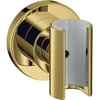 Image de hansgrohe Support de douche Axor Citterio fixe, rond, finition or poli