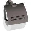 Image de hansgrohe AXOR Porte-Rouleau de Papier Montreux 000, 42036340, Couleur: Brushed Black Chrome