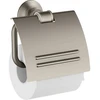 Image de hansgrohe Porte-papier Axor Montreux avec couvercle, métal, fixation murale, aspect inox