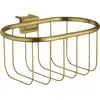 Image de Hansgrohe AXOR Panier à savon Montreux, pour tige murale Unica, 42066950, Couleur: Brushed Brass