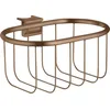Image de Hansgrohe AXOR Panier à savon Montreux, pour tige murale Unica, 42066310, Couleur: Brushed Red Gold