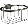 Image de Hansgrohe AXOR Panier à savon Montreux, pour tige murale Unica, 42066330, Couleur: Polished Black Chrome