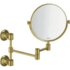 Image de hansgrohe Axor Montreux miroir de rasage pivotant, inclinable, mural, brossé br