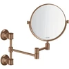 Image de hansgrohe Axor Montreux miroir de rasage noir, inclinable, fixation murale, brossé ral