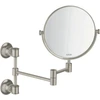 Image de hansgrohe Axor Montreux Miroir de rasage noir, inclinable, fixation murale, aspect inox