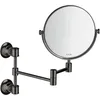 Image de Hansgrohe AXOR Miroir de Rasage Montreux AXOR, 42090330, Couleur: Polished Black Chrome