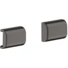 Image de hansgrohe Axor Couvercle universel pour rampe, chrome noir brossé