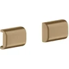 Image de hansgrohe Axor couvercle universel pour rambarde, bronze brossé