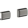 Image de hansgrohe Axor Capot universel pour rambarde, chrome noir poli