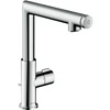Image de hansgrohe Mitigeur monocommande lavabo 220 Axor Uno Sel. A 160mm, avec tirette, inox brossé