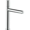 Image de hansgrohe Mitigeur monocommande lavabo 200 Axor Uno A 198 mm, sans vidage, avec poignée, inox brossé