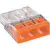 Image de WAGO Wagoklemme 3x0,5-2,5 mm² orange