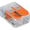 Image de WAGO COMPACT-Connecteur 2 x 0,2-4 mm² transparent 5 pièces sachet avec rail