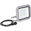 Image de as - Schwabe Slimline CHIP Spot LED 50W, très compact, avec câble de 2M et fiche Schuko, 50 W, 230 V, argenté, 46405