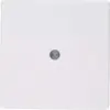Image de Hager q.1   Plaque Sortie Cables Blanc polaire
