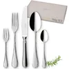 Image de Villeroy & Boch Kreuzband Septfontaines Couverts pour 6 personnes, 30 pièces, Acier inoxydable