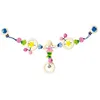 Image de Chaine Poussette Sirène avec clips Heimess - Jouets en bois
