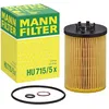 Image de MANN-FILTER HU 715/5 x Filtre à huile - pour Véhicule de tourisme + utilitaires