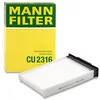 Image de MANN-FILTER CU 2316 Filtre à air de cabine - VÉHICULE DE TOURISME + UTILITAIRES
