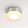 Image de Plafonnier LED Bopp One, couleur aluminium, Ø 9 cm, métal